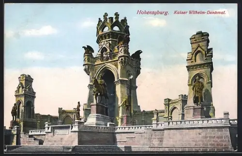 AK Hohensyburg, Kaiser Wilhelm-Denkmal