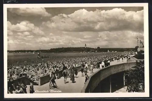 AK Berlin, Strandbad Wannsee, 