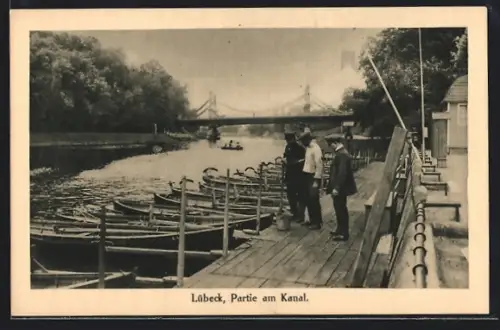 AK Lübeck, Partie am Kanal