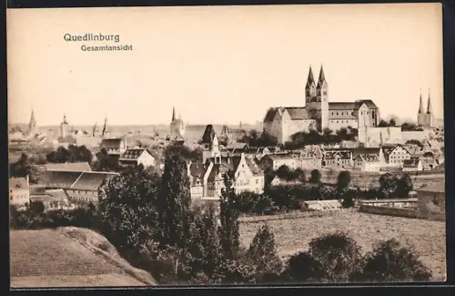 AK Quedlinburg, Gesamtansicht