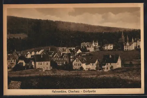AK Hahnenklee /Oberharz, Dorfpartie
