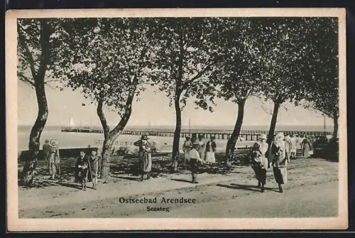 AK Arendsee / Ostsee, Seesteg