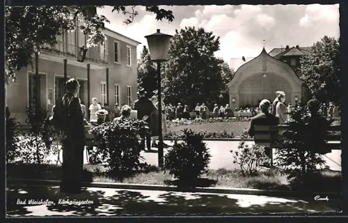 AK Bad Wörishofen /Allg., Musikpavillon im Kurhausgarten