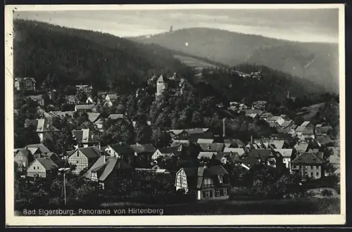 AK Bad Elgersburg, Panorama von Hirtenberg