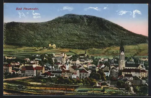 AK Bad Neuenahr, Ortsansicht mit Kirche