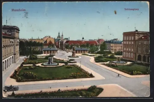 AK Mannheim, Schlossplatz