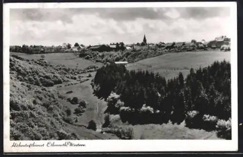 AK Elkenroth /Westerw., Ortsansicht mit Kirche