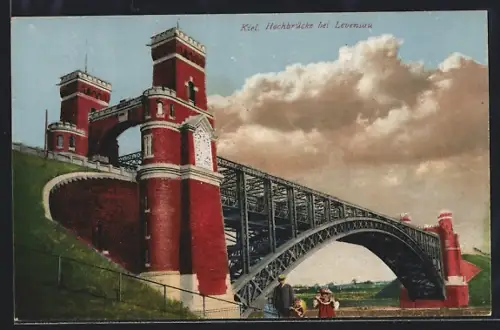 AK Kiel, Hochbrücke bei Levensau
