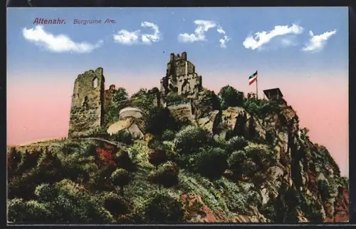 AK Altenahr, Burgruine Are