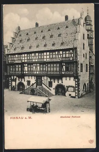 AK Hanau a. M., Altstädter Rathaus