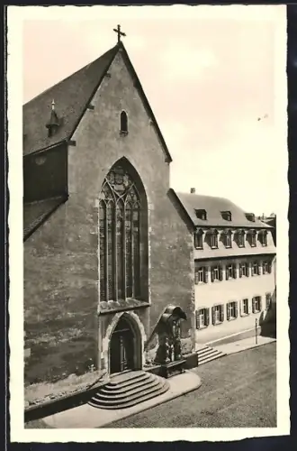 AK Limburg /Lahn, Stadtkirche und bischöfliches Palais