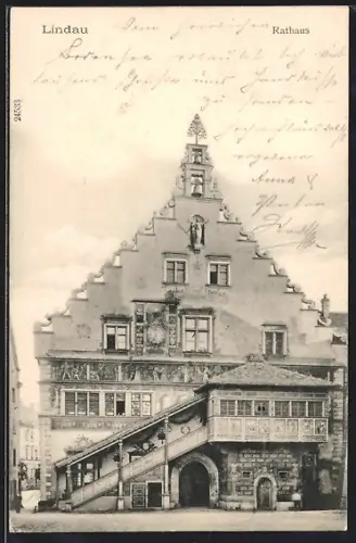AK LindLindau / Bodenseeau, Rathaus