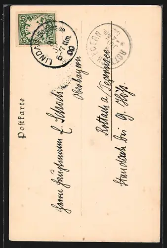 AK Lindau / Bodensee, Diebsturm, Peterskirche