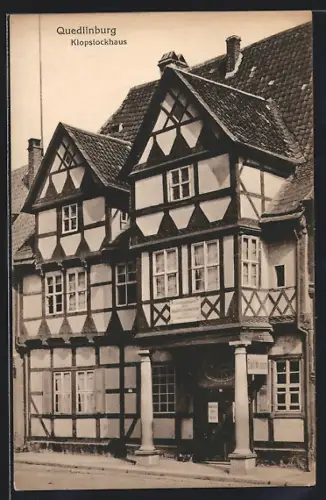 AK Quedlinburg, Klopstockhaus