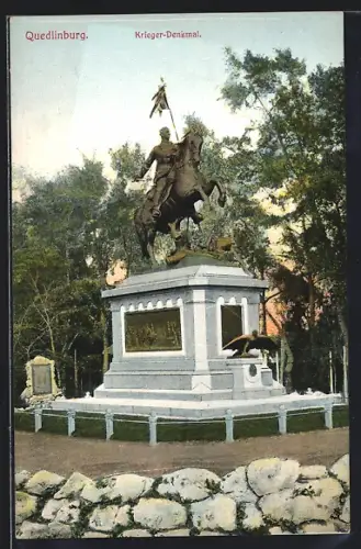 AK Quedlinburg, Krieger-Denkmal