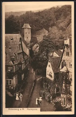 AK Miltenberg a. M., Marktplatz