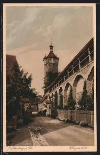 AK Rothenburg / Tauber, Klingenschütt