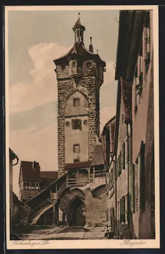 AK Rothenburg o. Tbr., Klingentor