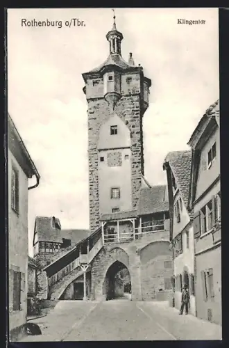 AK Rothenburg o. Tbr., Klingentor