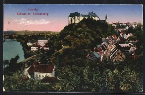 AK Leisnig, Schloss mit Schlossberg