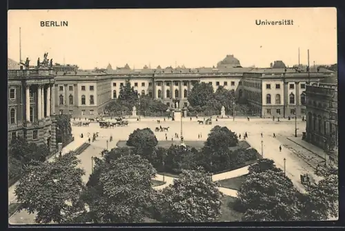 AK Berlin, Universität Unter den Linden