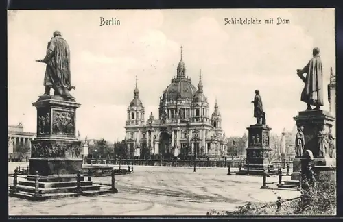 AK Berlin, Schinkelplatz, Dom