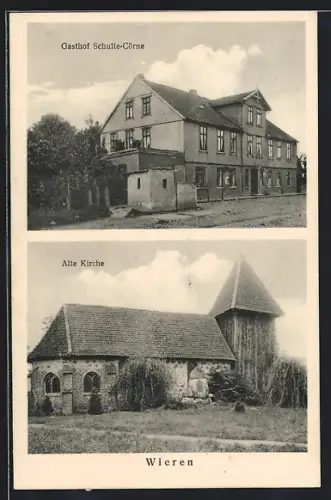 AK Wieren, Gasthof Schulte-Cörne, Alte Kirche