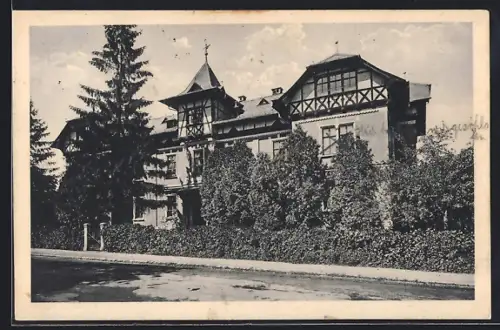AK Weimar / Thür., Jugendherberge in der Admiral-Scheer-Strasse 2