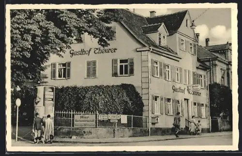 AK Mergentheim, Gasthof-Pension Theurer