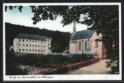 AK Marienthal im Rheingau, Kirche