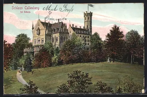 AK Callenberg bei Coburg, Schloss Callenberg