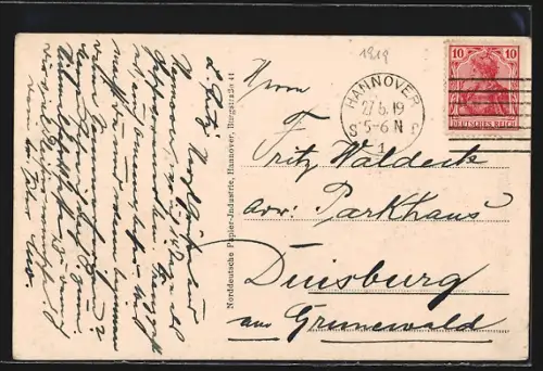 AK Hannover, Neues Rathaus