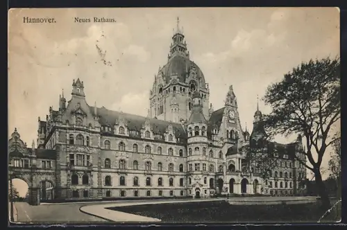 AK Hannover, Neues Rathaus