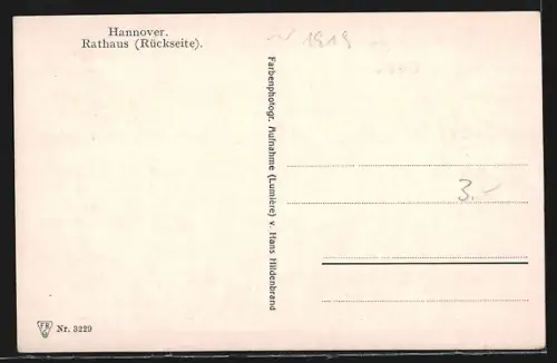AK Hannover, Rathaus