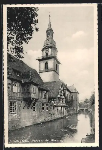 AK Erbach i. Odw., Partie an der Mümmling