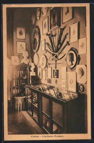 AK Weimar / Thür., Liszthaus, Museum