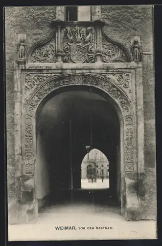AK Weimar / Thür., Tor der Bastille