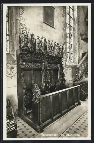 AK Freudenstadt, Ev. Stadtkirche, Chorgestühl