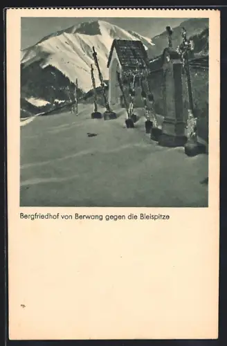 AK Berwang, Bergfriedhof gegen die Bleispitze