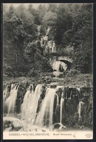 AK Cassel-Wilhelmshöhe, Neuer Wasserfall