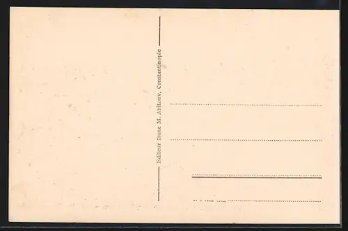 AK Constantinople, Pera et Galata