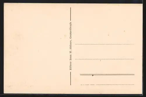 AK Constantinople, Vue générale de la Corne d`Or