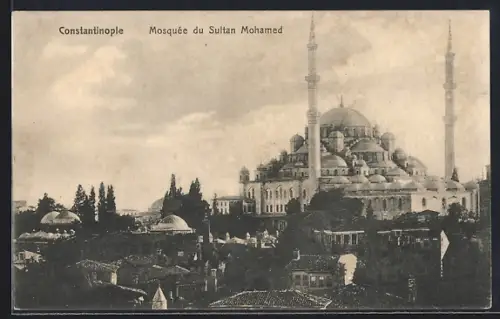 AK Constantinople, Mosquée du Sultan Mohamed