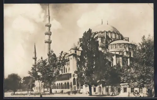 AK Constantinople, Mosquée Suleimanie