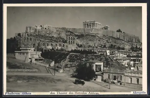 AK Athen, Akropolis, Theater des Herodes