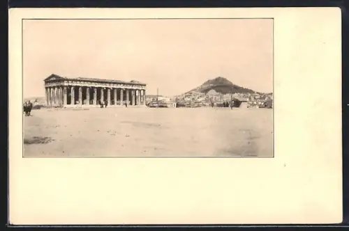 AK Athen, Theseion und Lykabettos