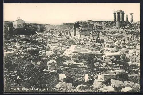 AK Corinth, General view of the ruins
