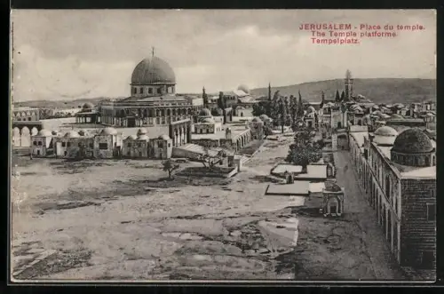 AK Jerusalem, The Temple Platform