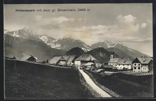 AK Hohentauern, Ortspartie mit dem grossen Bösenstein