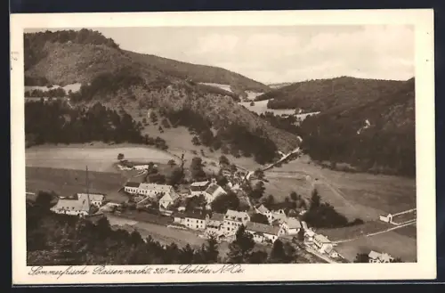 AK Raisenmarkt /N.-Oe., Teilansicht mit Bergen